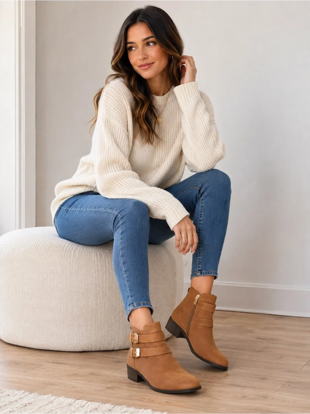 Low Chunky 🔥 Heel Booties